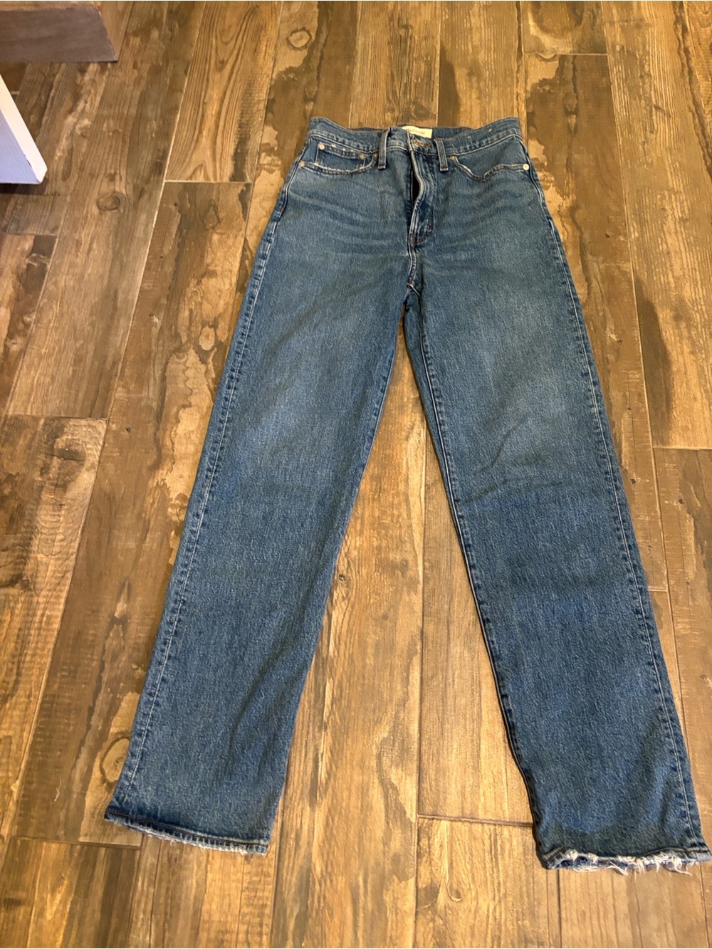 Madewell The Perfect Vintage Straight Leg Jeans